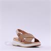 Oh My Sandals Cross Strap Slingback - Taupe